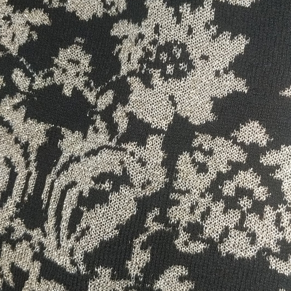 Gold Metallic festive cardigan - Picture 3 of 12